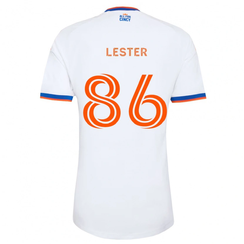 DanxenキッズJaylen Lester#86白紺オレンジアウェイシャツ2026/27ジャージーユニフォーム