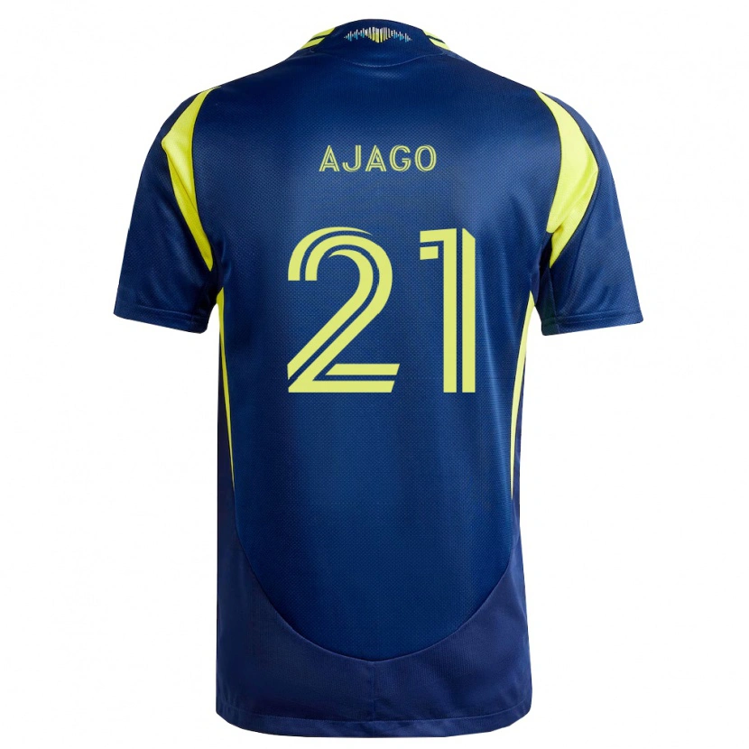DanxenキッズForster Ajago#21黄紺アウェイシャツ2026/27ジャージーユニフォーム