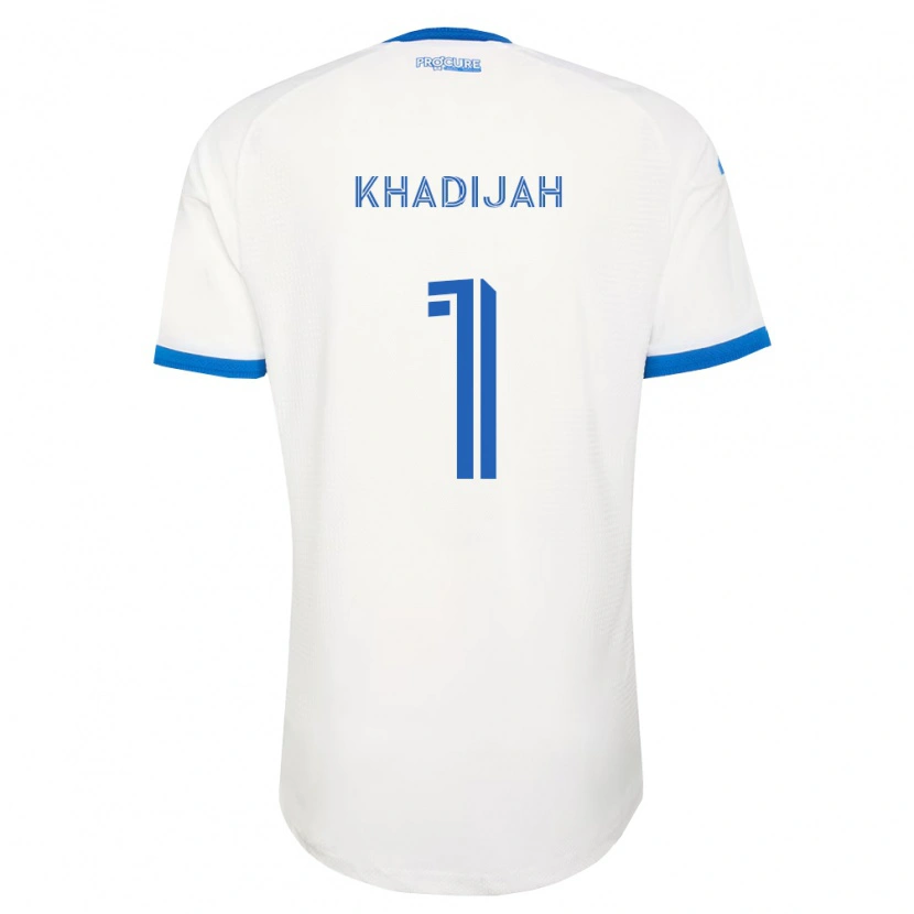 DanxenキッズCissé Khadijah#1空色白アウェイシャツ2026/27ジャージーユニフォーム