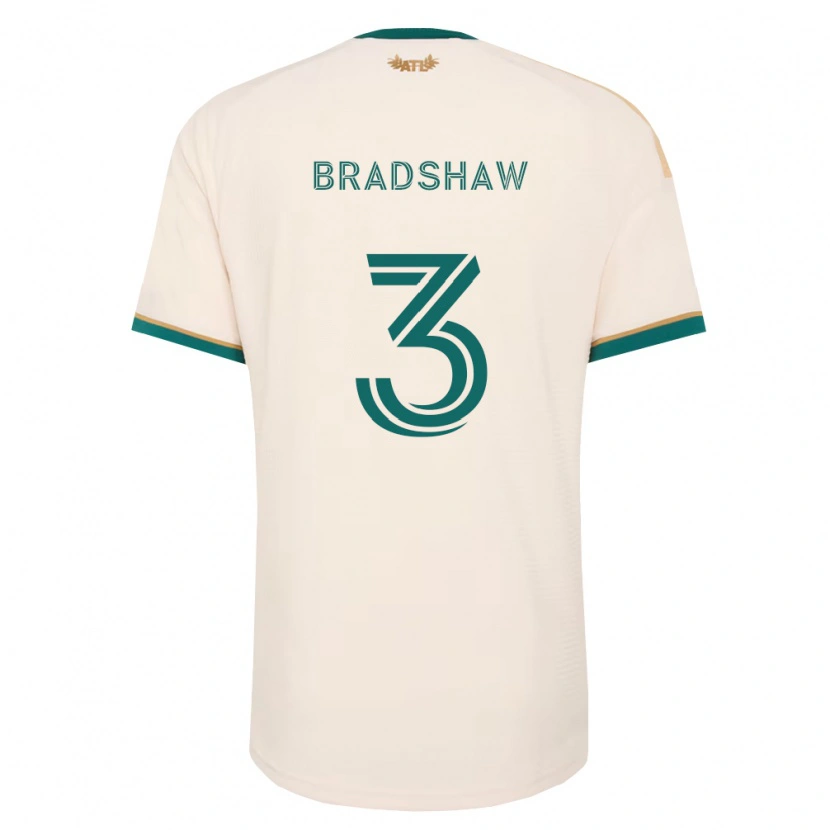 DanxenキッズJalani Bradshaw#3シャンパン緑アウェイシャツ2026/27ジャージーユニフォーム