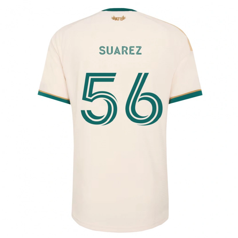 DanxenキッズIgnacio Suarez#56シャンパン緑アウェイシャツ2026/27ジャージーユニフォーム