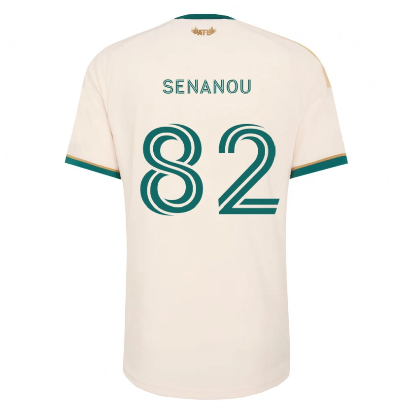 Danxenキッズマシュー・セナノウ#82シャンパン緑アウェイシャツ2026/27ジャージーユニフォーム