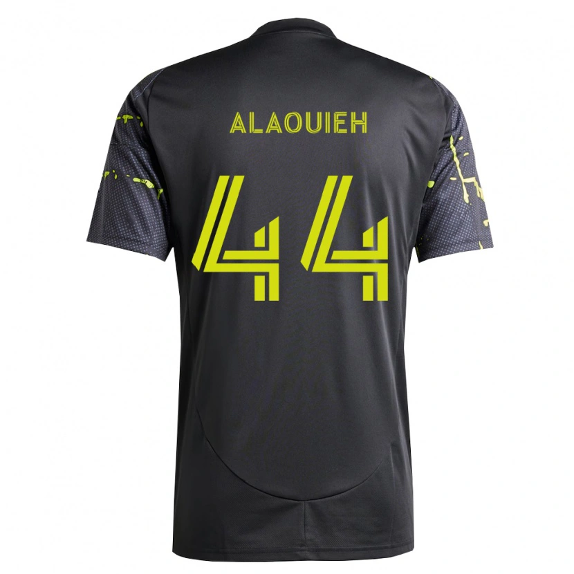 DanxenキッズAnthony Alaouieh#44蛍光黄黒アウェイシャツ2026/27ジャージーユニフォーム