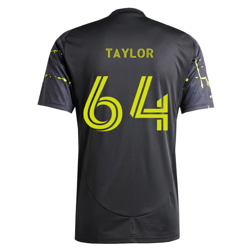 DanxenキッズOneal Taylor#64蛍光黄黒アウェイシャツ2026/27ジャージーユニフォーム