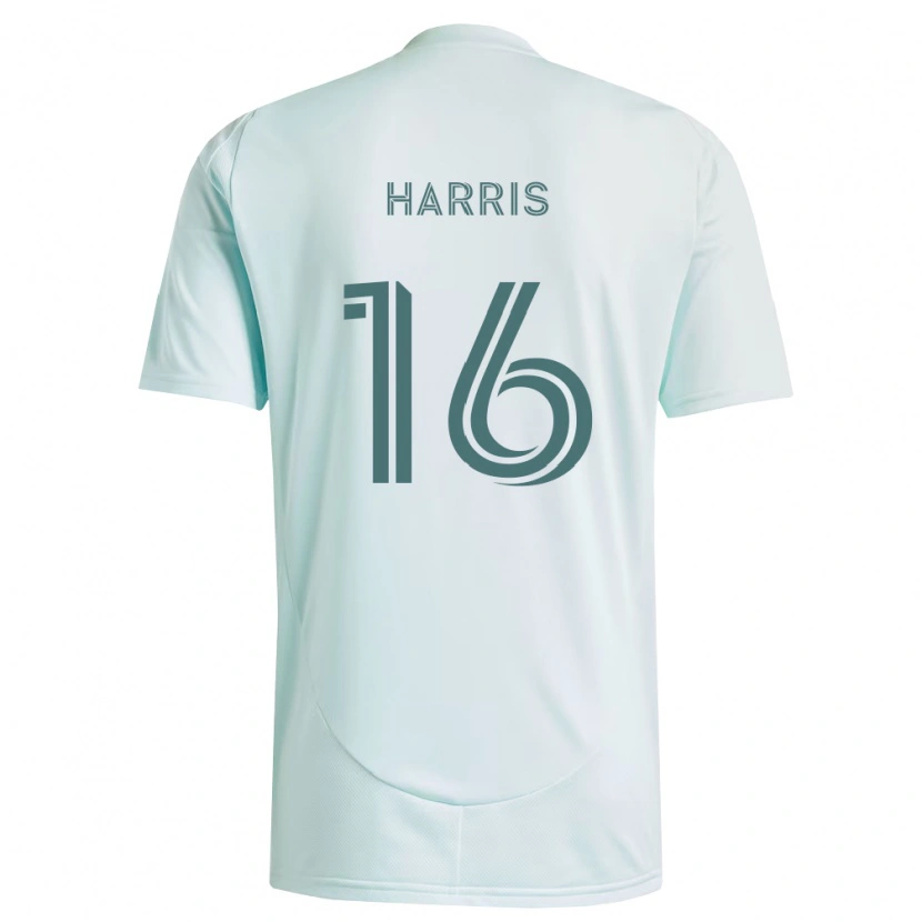 DanxenキッズAlex Harris#16白薄緑アウェイシャツ2026/27ジャージーユニフォーム
