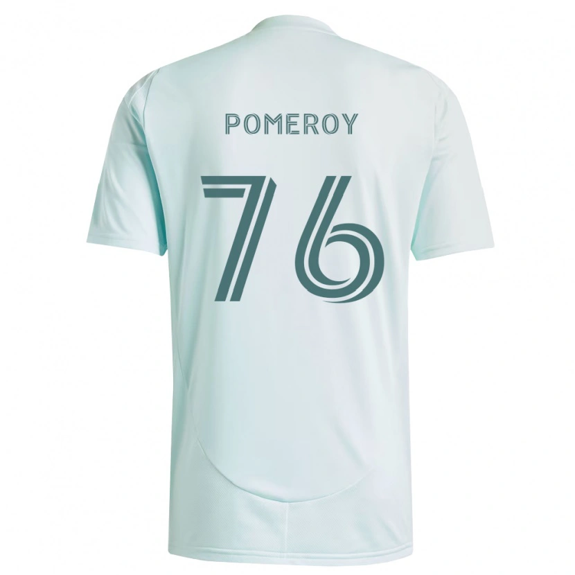 DanxenキッズJack Pomeroy#76白薄緑アウェイシャツ2026/27ジャージーユニフォーム