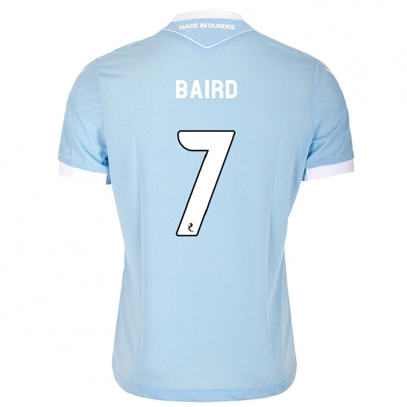 DanxenキッズWallace Baird#7ライトスカイブルー白アウェイシャツ2026/27ジャージーユニフォーム