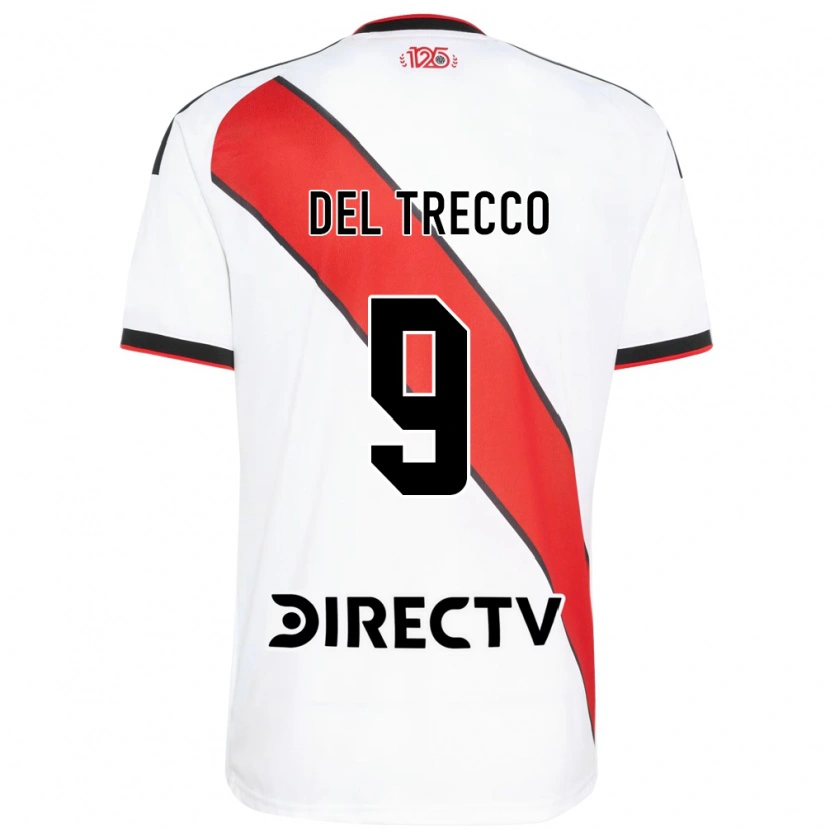 DanxenメンズMartina Del Trecco#9赤白黒ホームシャツ2026/27ジャージーユニフォーム