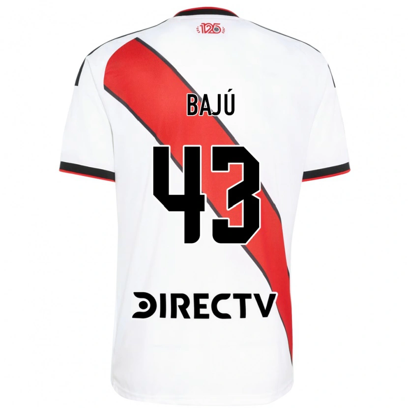 DanxenメンズLisandro Bajú#43赤白黒ホームシャツ2026/27ジャージーユニフォーム