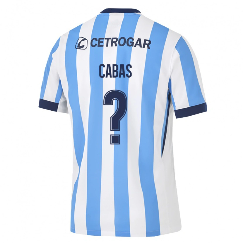 DanxenメンズNicolas Cabas#0薄青白黒ホームシャツ2026/27ジャージーユニフォーム