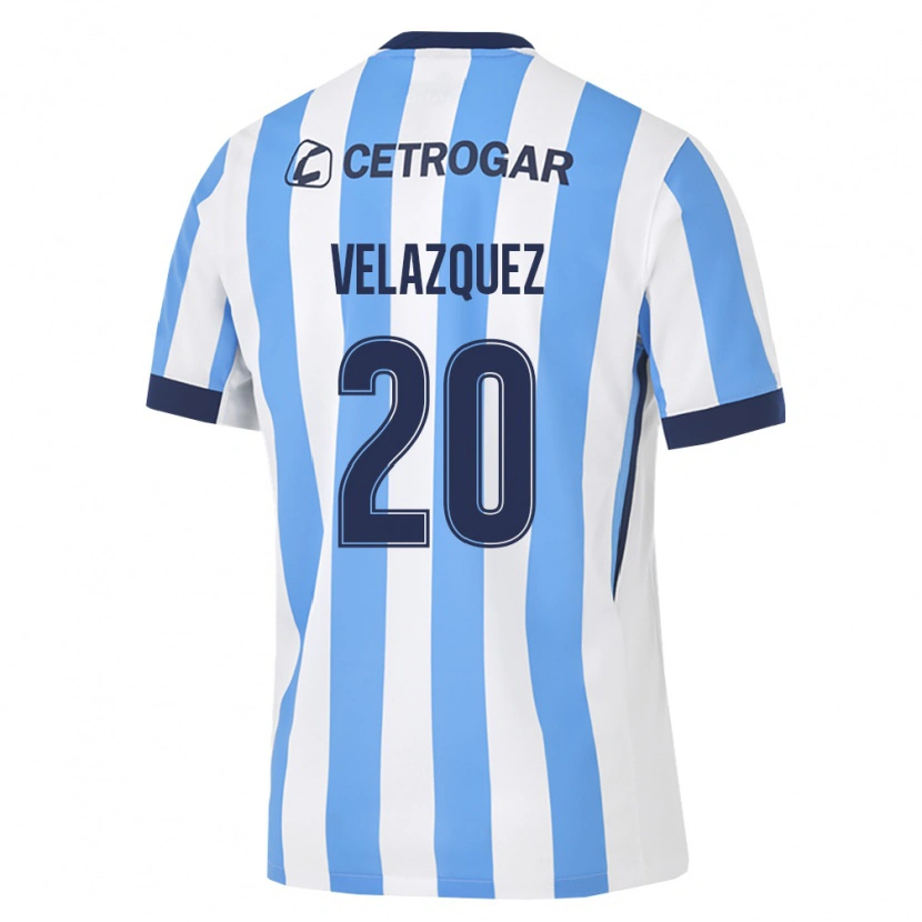 DanxenメンズJoán Velazquez#20薄青白黒ホームシャツ2026/27ジャージーユニフォーム