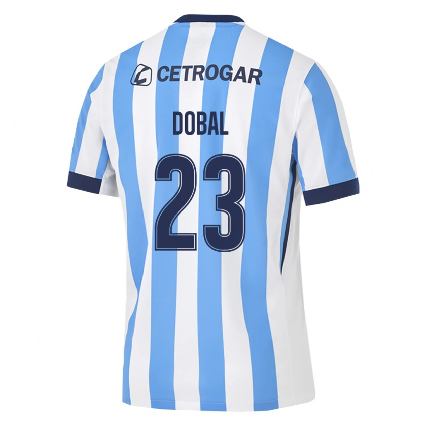 DanxenメンズJoaquín Dobal#23薄青白黒ホームシャツ2026/27ジャージーユニフォーム