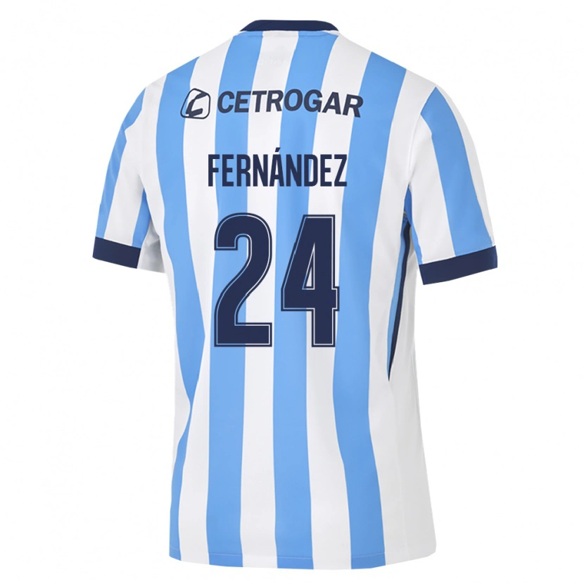DanxenメンズAdrián Fernández#24薄青白黒ホームシャツ2026/27ジャージーユニフォーム