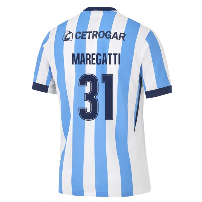 DanxenメンズDolores Maregatti#31薄青白黒ホームシャツ2026/27ジャージーユニフォーム