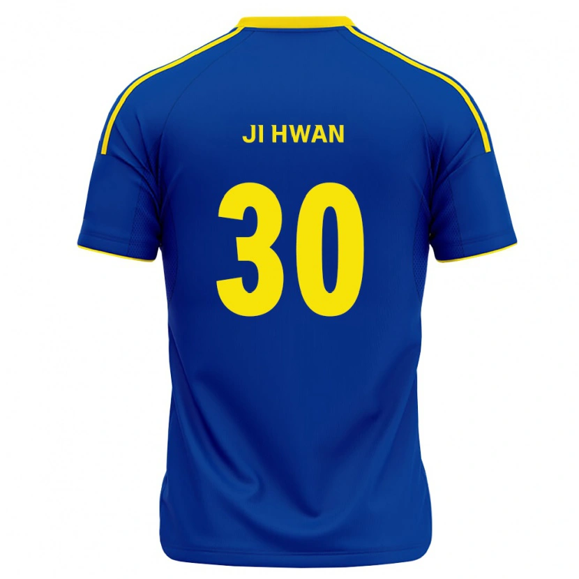 DanxenメンズJi-Hwan Song#30ロイヤルブルー黄ホームシャツ2026/27ジャージーユニフォーム