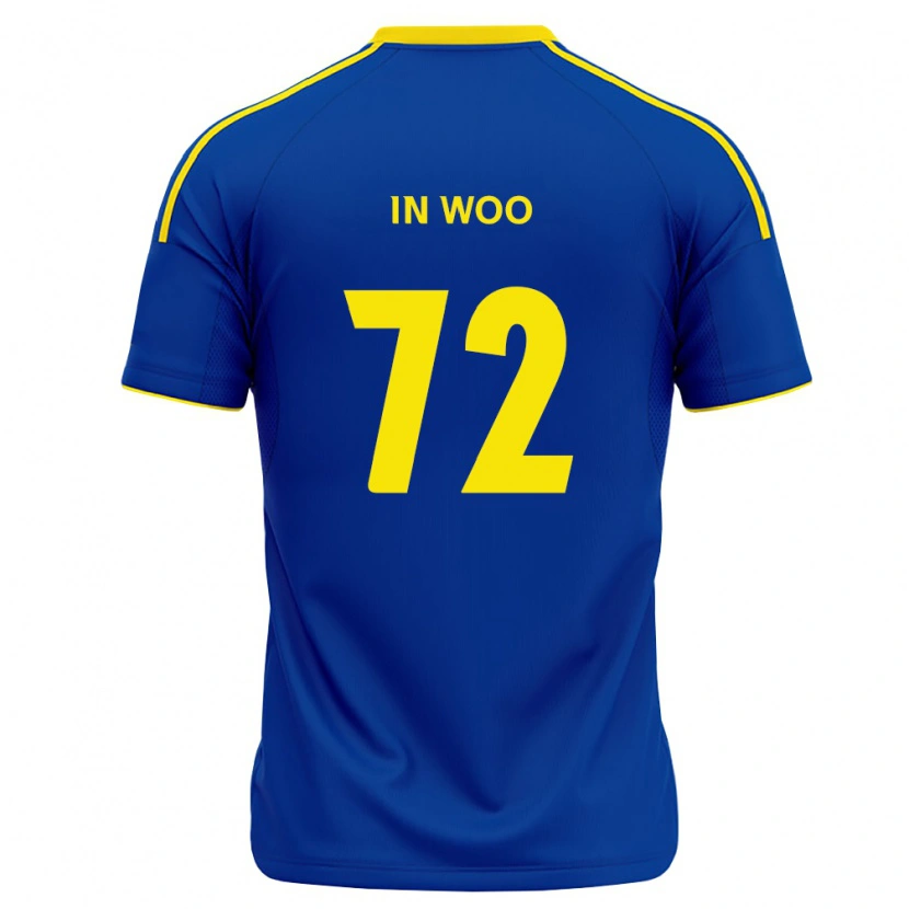 DanxenメンズIn-Woo Back#72ロイヤルブルー黄ホームシャツ2026/27ジャージーユニフォーム
