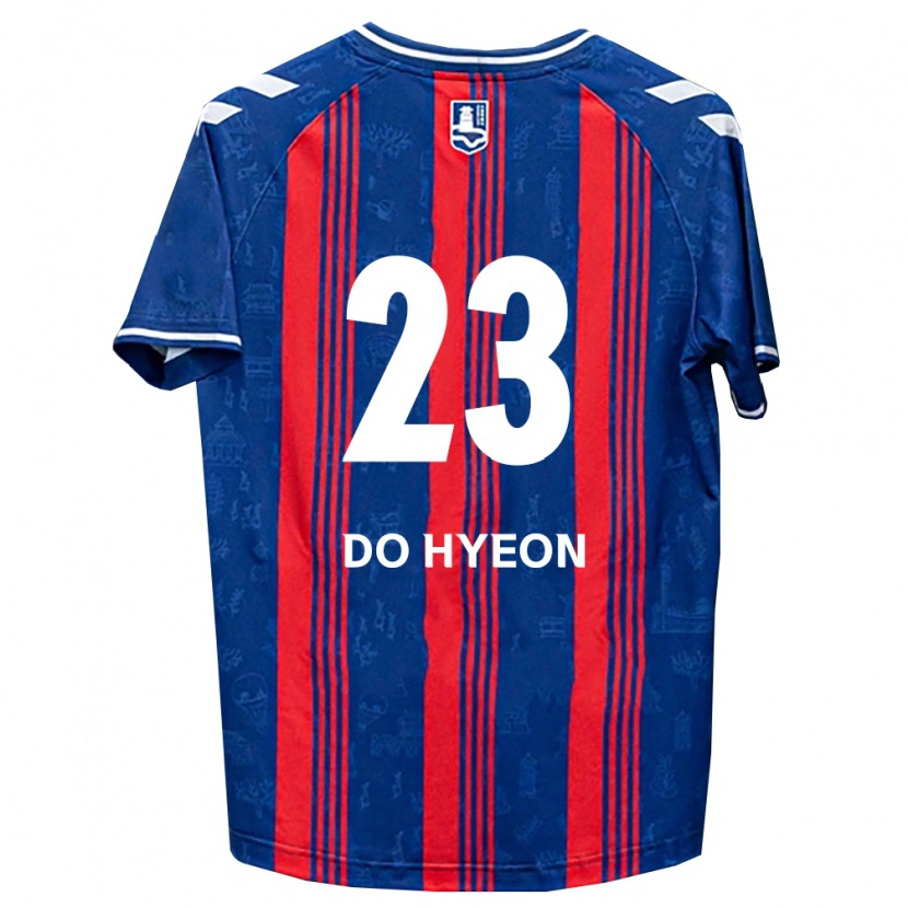 DanxenメンズDo-Hyeon Yeom#23青赤白ホームシャツ2026/27ジャージーユニフォーム