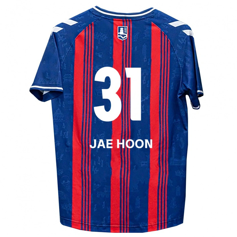 DanxenメンズJae-Hoon Lee#31青赤白ホームシャツ2026/27ジャージーユニフォーム