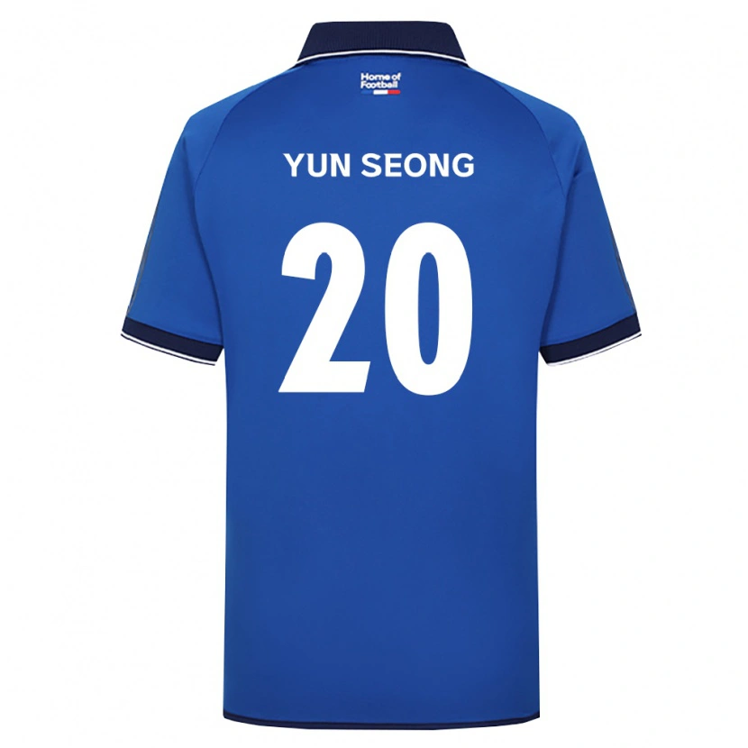 DanxenメンズYun-Seong Jo#20ロイヤルブルー白赤ホームシャツ2026/27ジャージーユニフォーム
