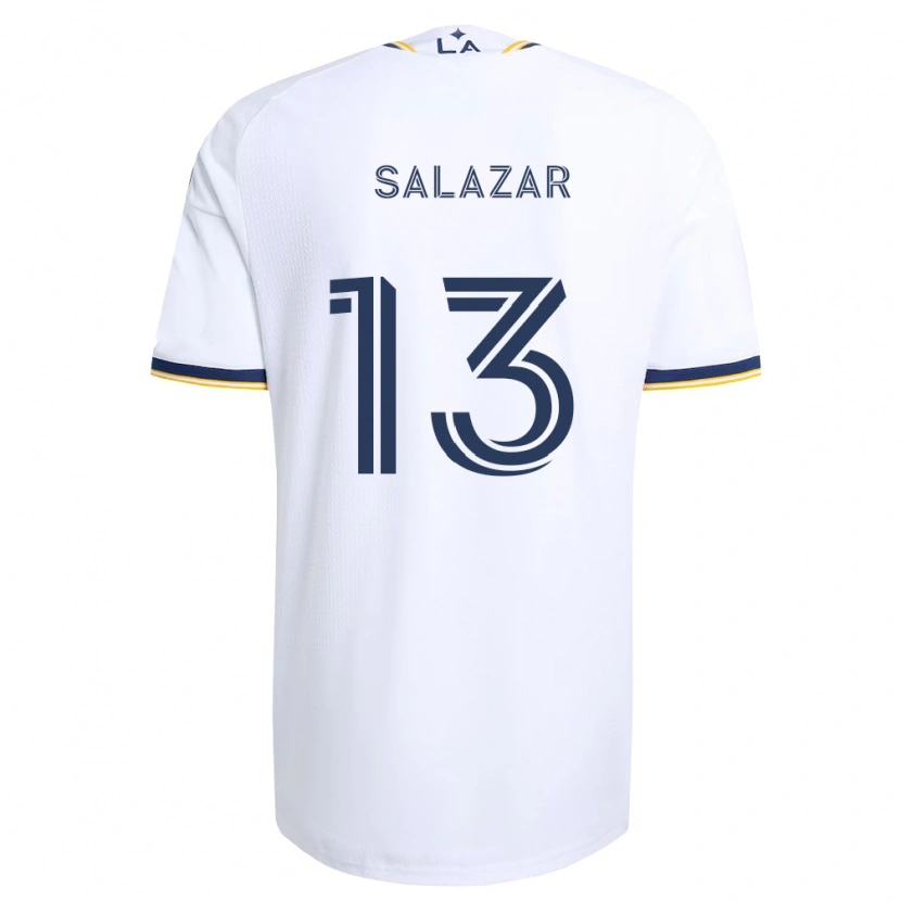 DanxenメンズGiovanni Salazar#13青黄白ホームシャツ2026/27ジャージーユニフォーム