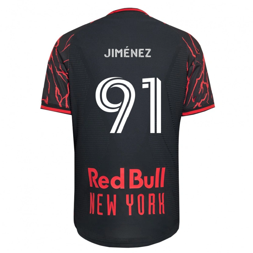 DanxenメンズMijahir Jiménez#91赤黒白ホームシャツ2026/27ジャージーユニフォーム