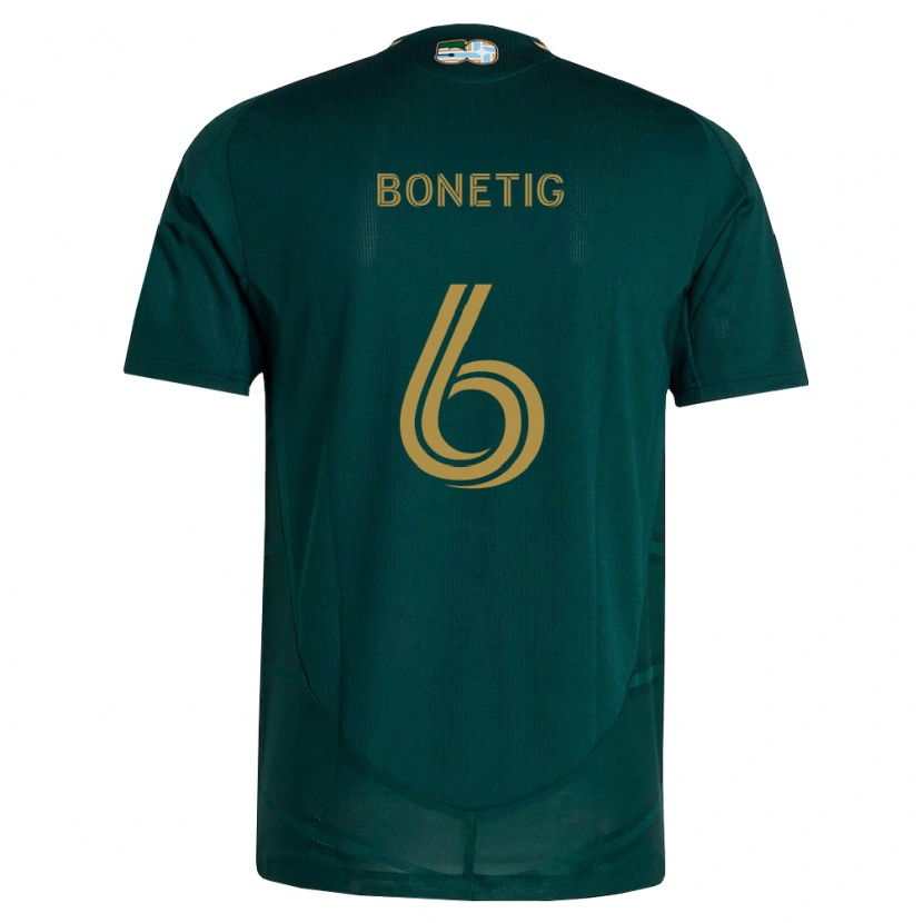 DanxenメンズAlex Bonetig#6濃緑茶ホームシャツ2026/27ジャージーユニフォーム
