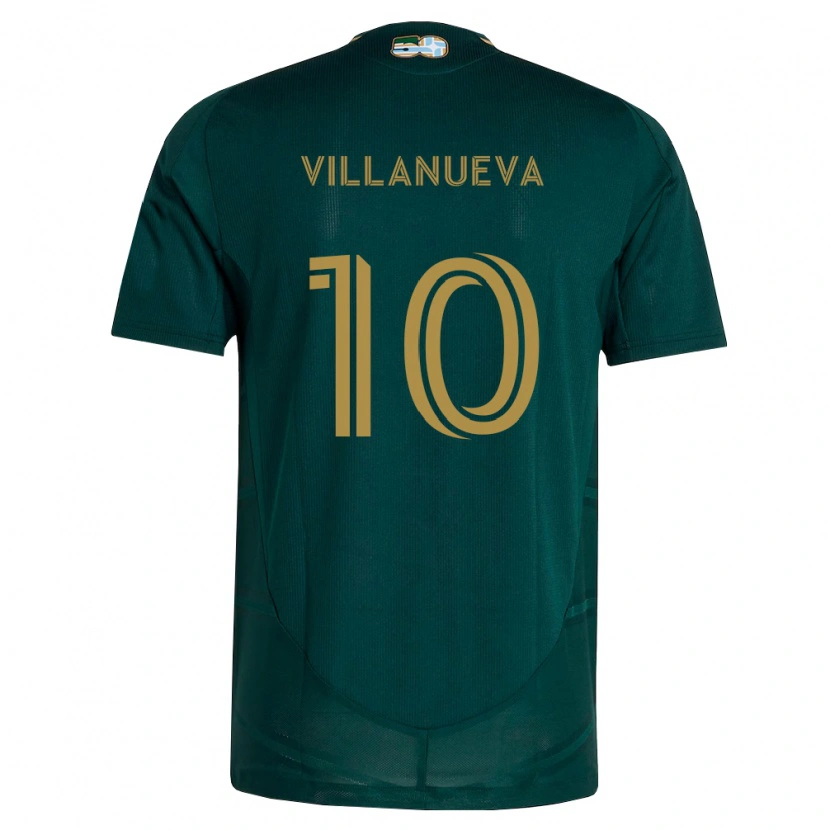 DanxenメンズJordan Villanueva#10濃緑茶ホームシャツ2026/27ジャージーユニフォーム