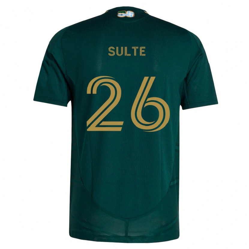 DanxenメンズHunter Sulte#26濃緑茶ホームシャツ2026/27ジャージーユニフォーム