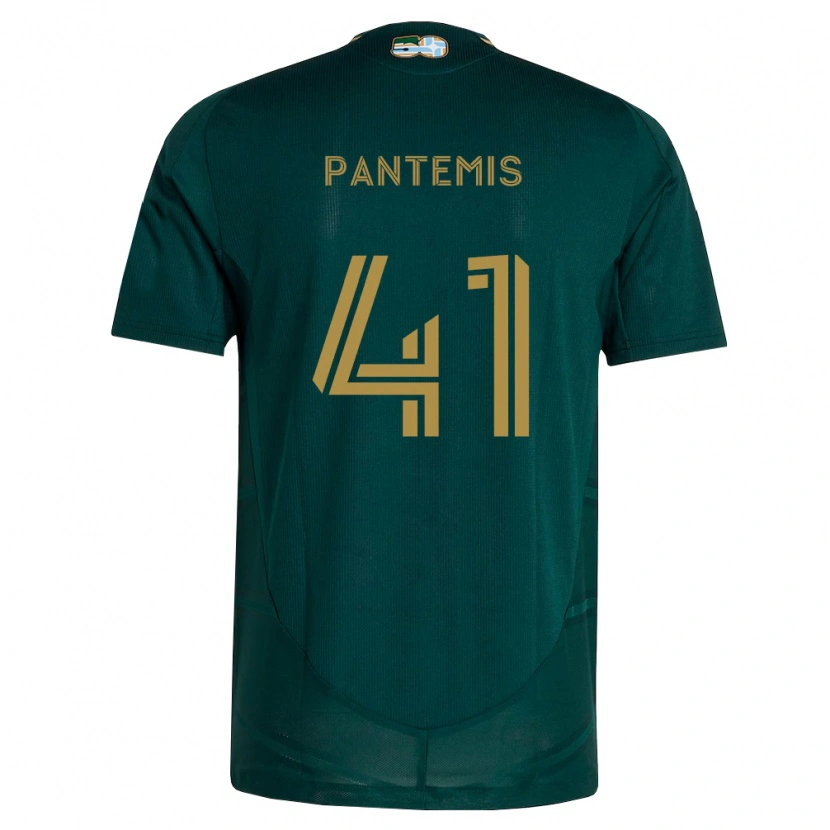 Danxenメンズジェームズ・パンテミス#41濃緑茶ホームシャツ2026/27ジャージーユニフォーム