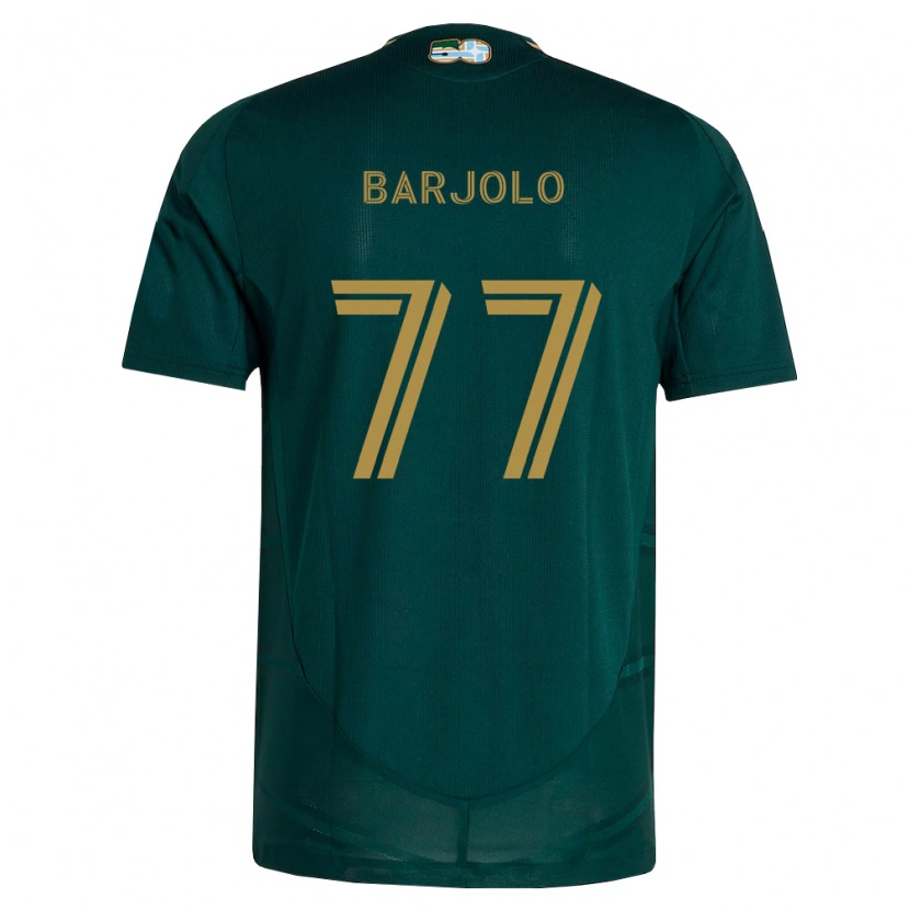 DanxenメンズBenjamin Barjolo#77濃緑茶ホームシャツ2026/27ジャージーユニフォーム