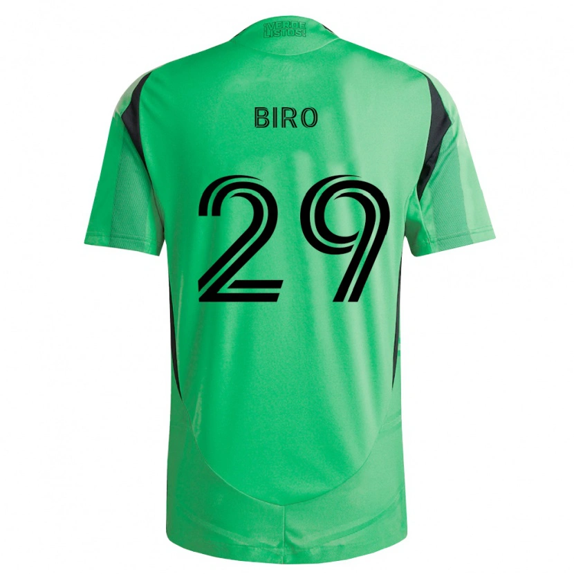 DanxenメンズGuilherme Biro#29エメラルド黒ホームシャツ2026/27ジャージーユニフォーム