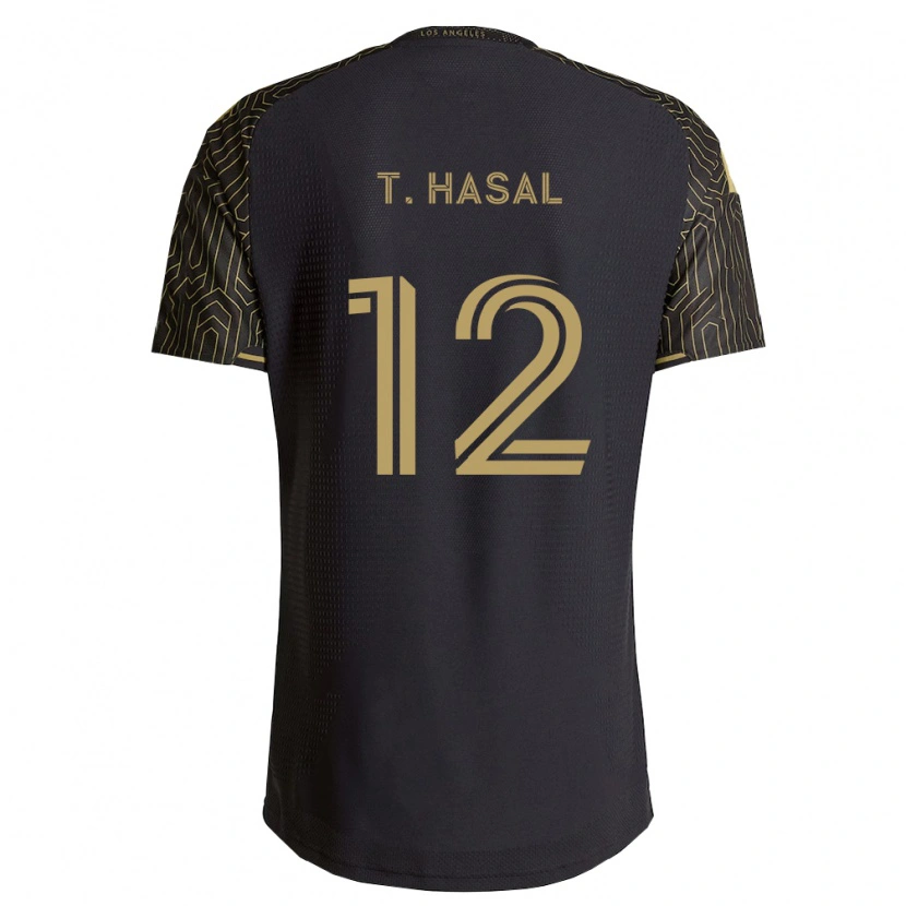 DanxenメンズThomas Hasal#12茶黒ホームシャツ2026/27ジャージーユニフォーム