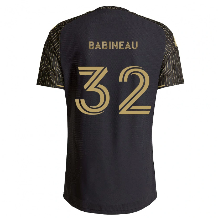 DanxenメンズTravis Babineau#32茶黒ホームシャツ2026/27ジャージーユニフォーム
