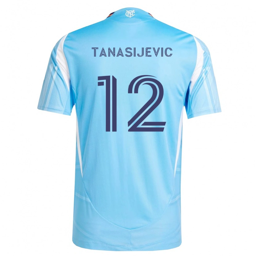 Danxenメンズストラヒニャ・タナシイェヴィッチ#12空色白ホームシャツ2026/27ジャージーユニフォーム