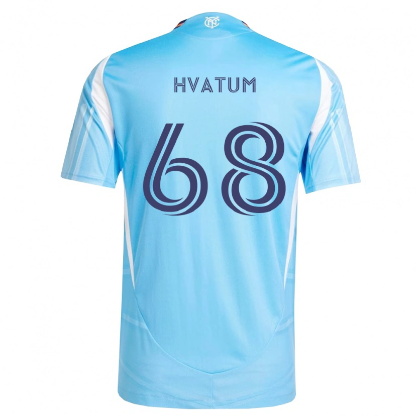 DanxenメンズHenrik Hvatum#68空色白ホームシャツ2026/27ジャージーユニフォーム