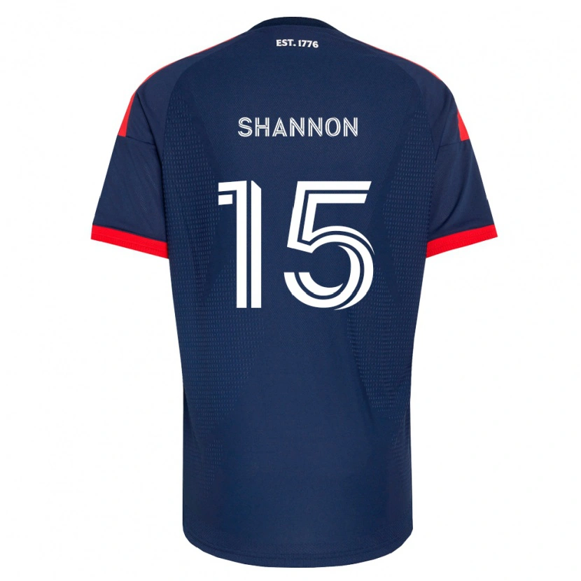 DanxenメンズJake Shannon#15ロイヤルブルー赤白ホームシャツ2026/27ジャージーユニフォーム