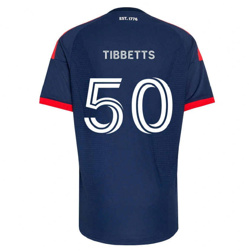 DanxenメンズMatthew Tibbetts#50ロイヤルブルー赤白ホームシャツ2026/27ジャージーユニフォーム