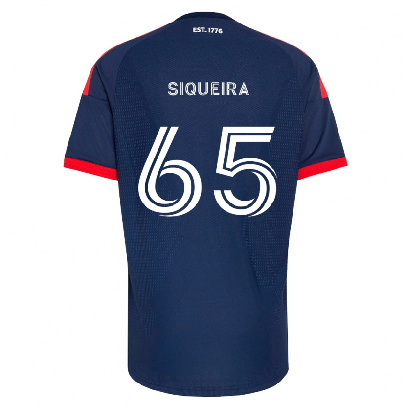 DanxenメンズJudah Siqueira#65ロイヤルブルー赤白ホームシャツ2026/27ジャージーユニフォーム