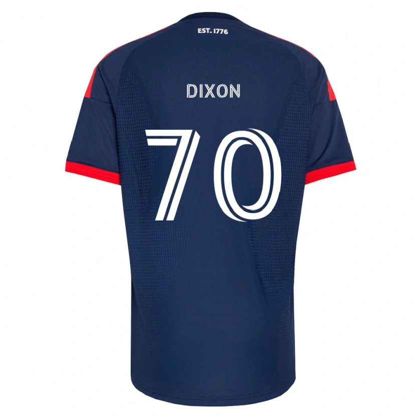 DanxenメンズDaniel Dixon#70ロイヤルブルー赤白ホームシャツ2026/27ジャージーユニフォーム