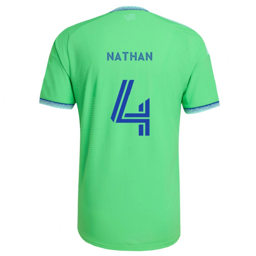 DanxenメンズNathan#4緑薄青ホームシャツ2026/27ジャージーユニフォーム