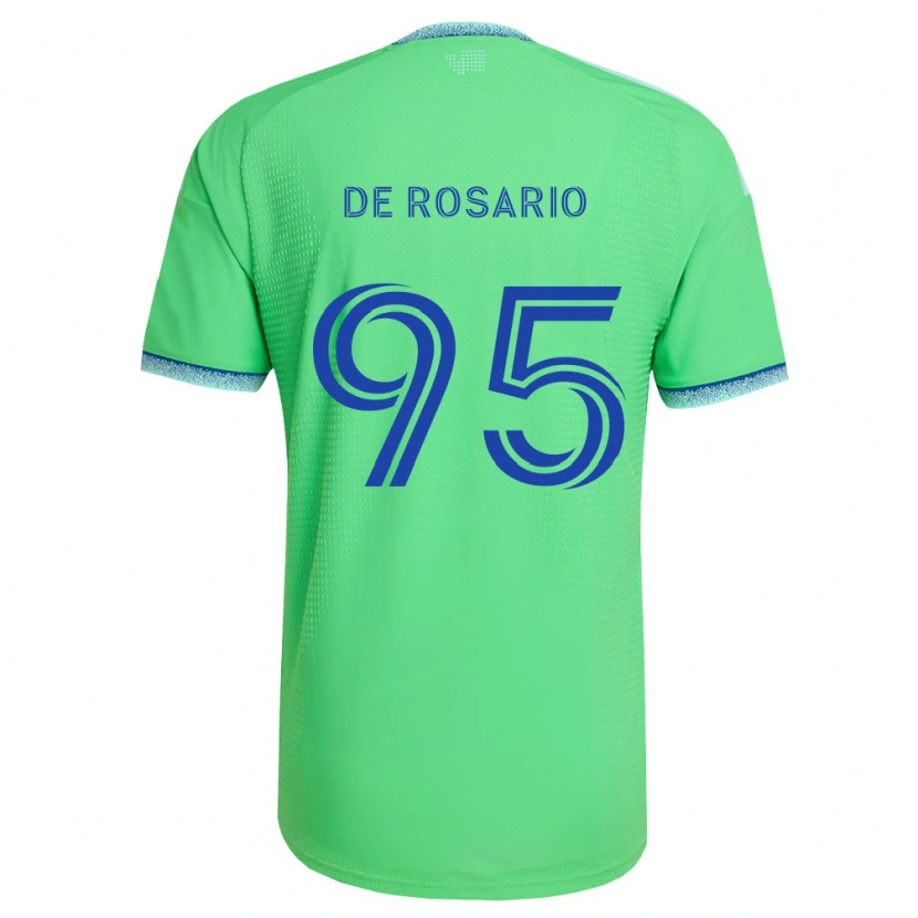 DanxenメンズOsaze De Rosario#95緑薄青ホームシャツ2026/27ジャージーユニフォーム