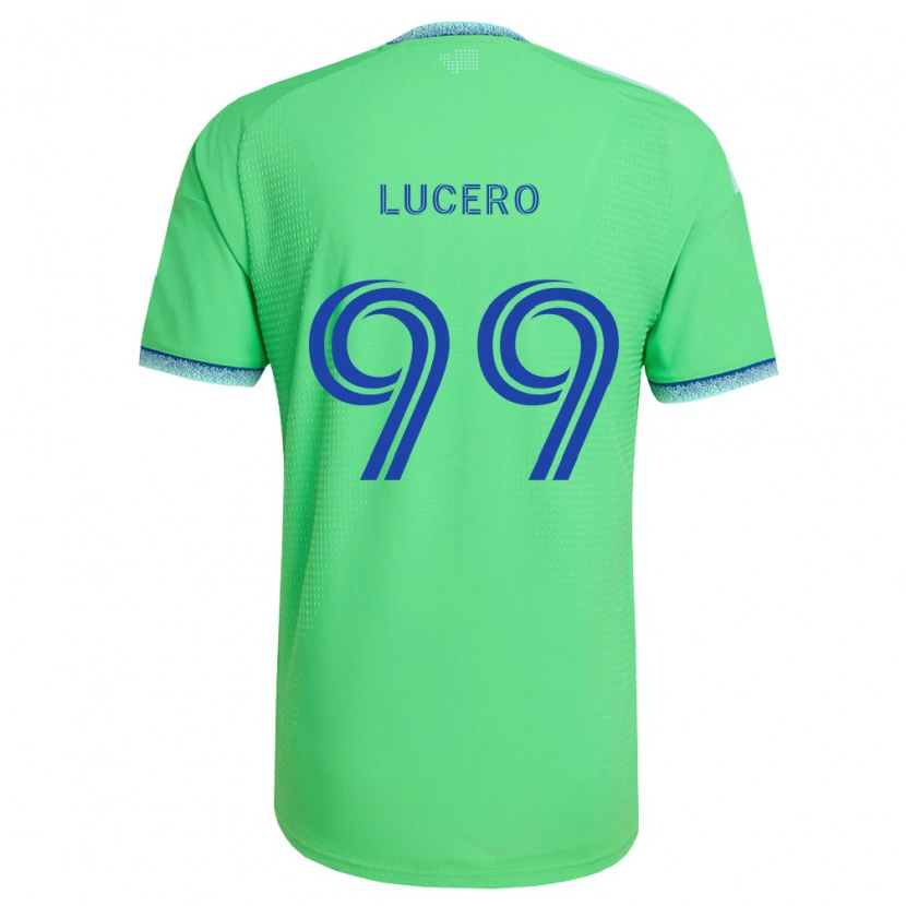 DanxenメンズLandon Lucero#99緑薄青ホームシャツ2026/27ジャージーユニフォーム