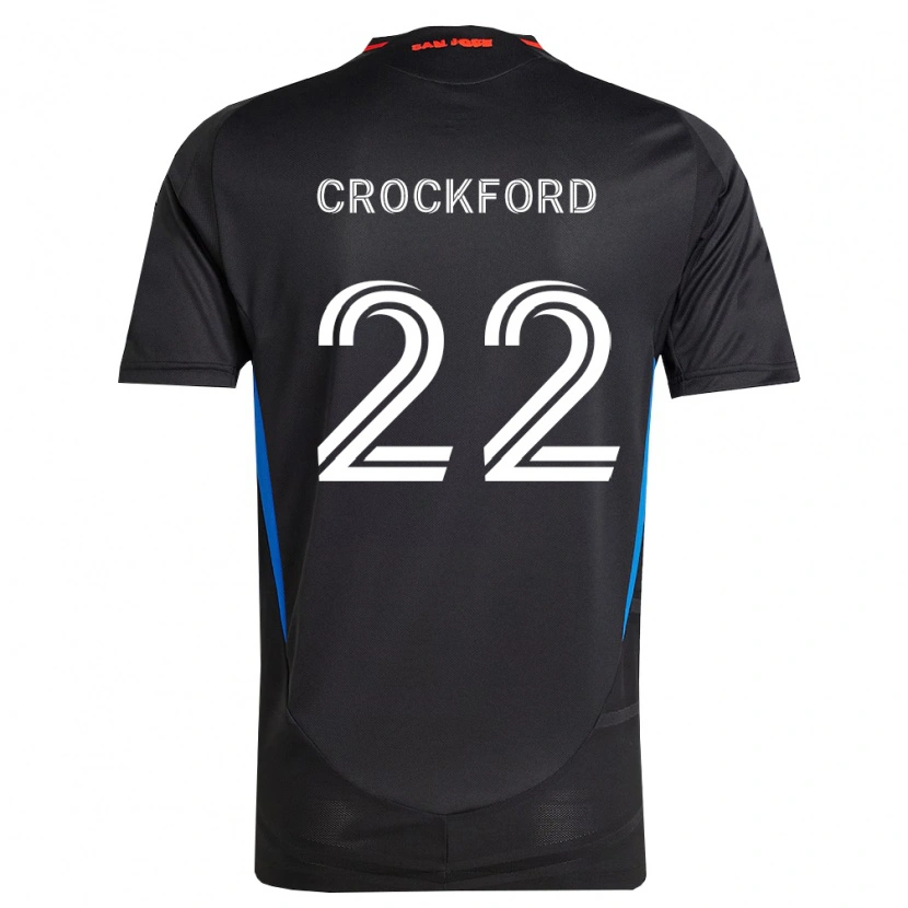 Danxenメンズネイサン・クロックフォード#22青白黒ホームシャツ2026/27ジャージーユニフォーム