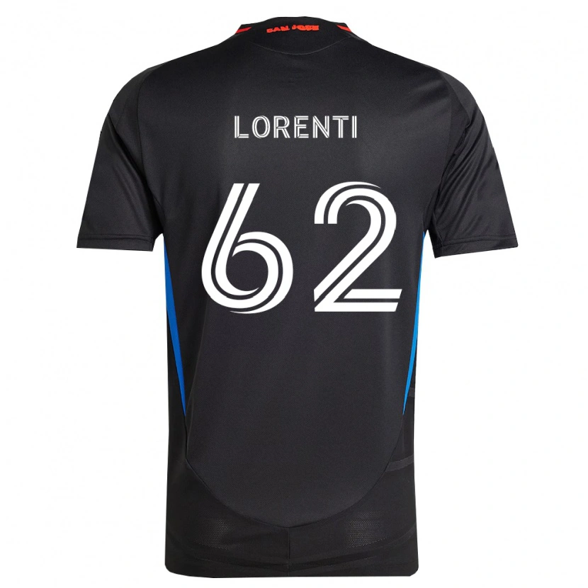 DanxenメンズDominic Lorenti#62青白黒ホームシャツ2026/27ジャージーユニフォーム