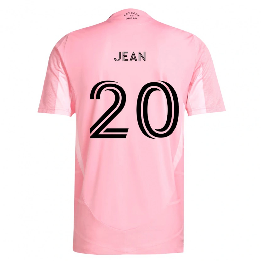 Danxenメンズコランタン・ジャン#20ピンク黒ホームシャツ2026/27ジャージーユニフォーム