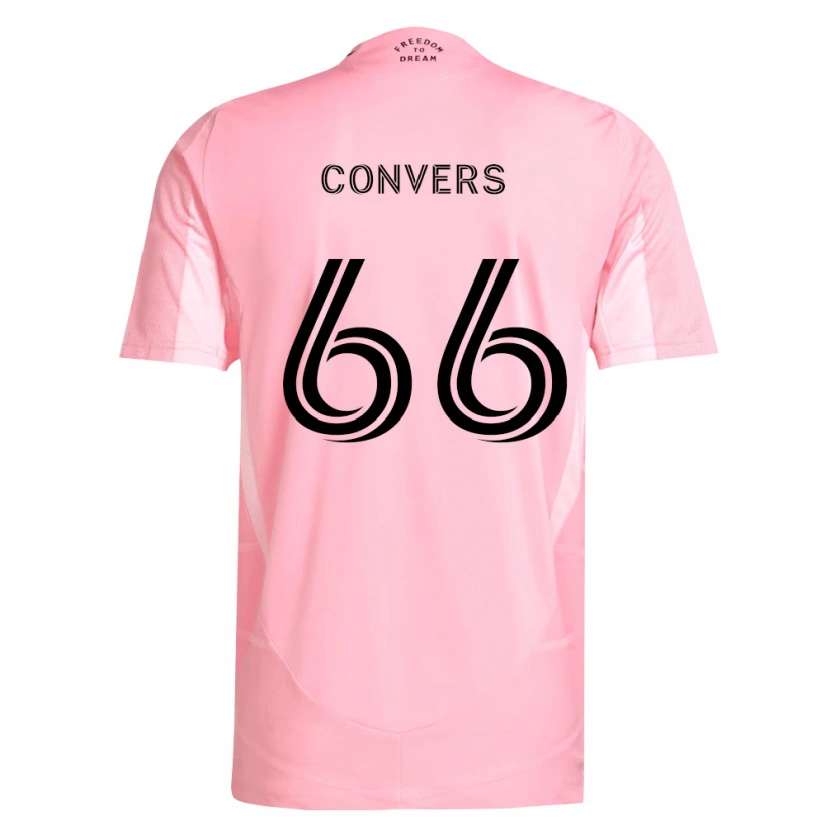 DanxenメンズJoseph Convers#66ピンク黒ホームシャツ2026/27ジャージーユニフォーム