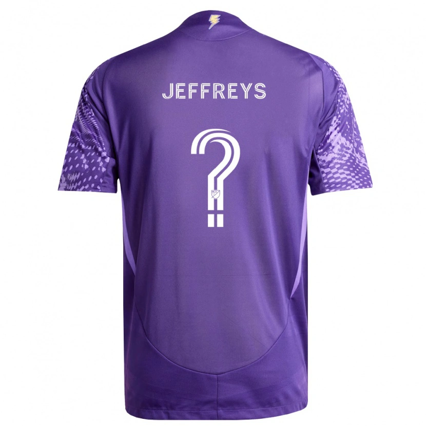 DanxenメンズTj Jeffreys#0紫白ホームシャツ2026/27ジャージーユニフォーム