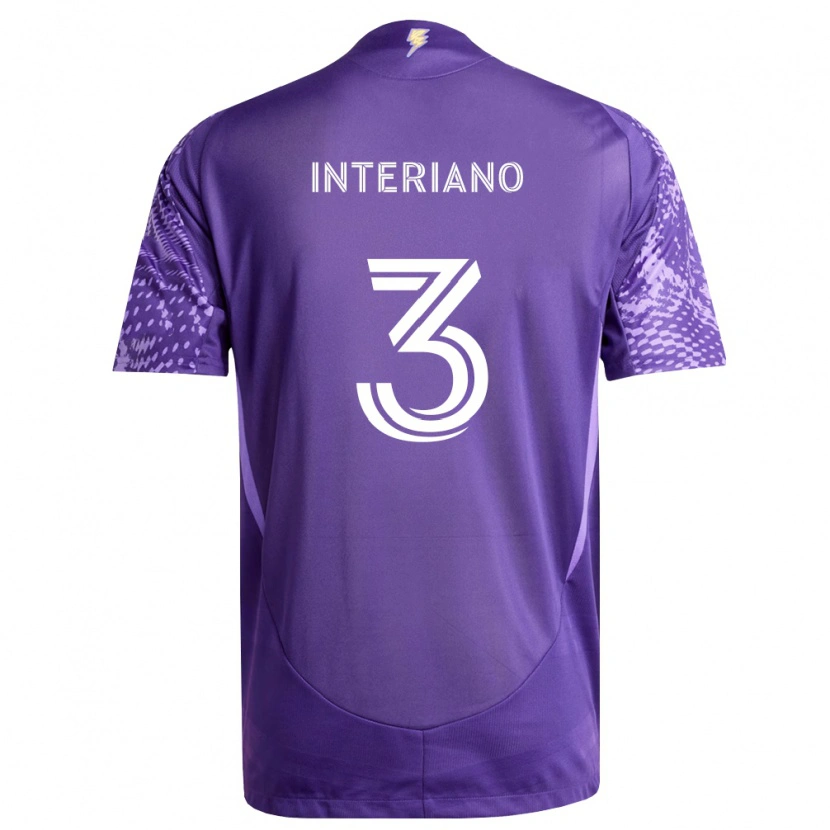 DanxenメンズJordan Interiano#3紫白ホームシャツ2026/27ジャージーユニフォーム