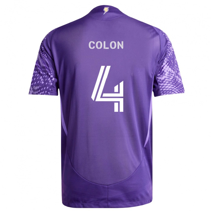 DanxenメンズXzavier Colon#4紫白ホームシャツ2026/27ジャージーユニフォーム