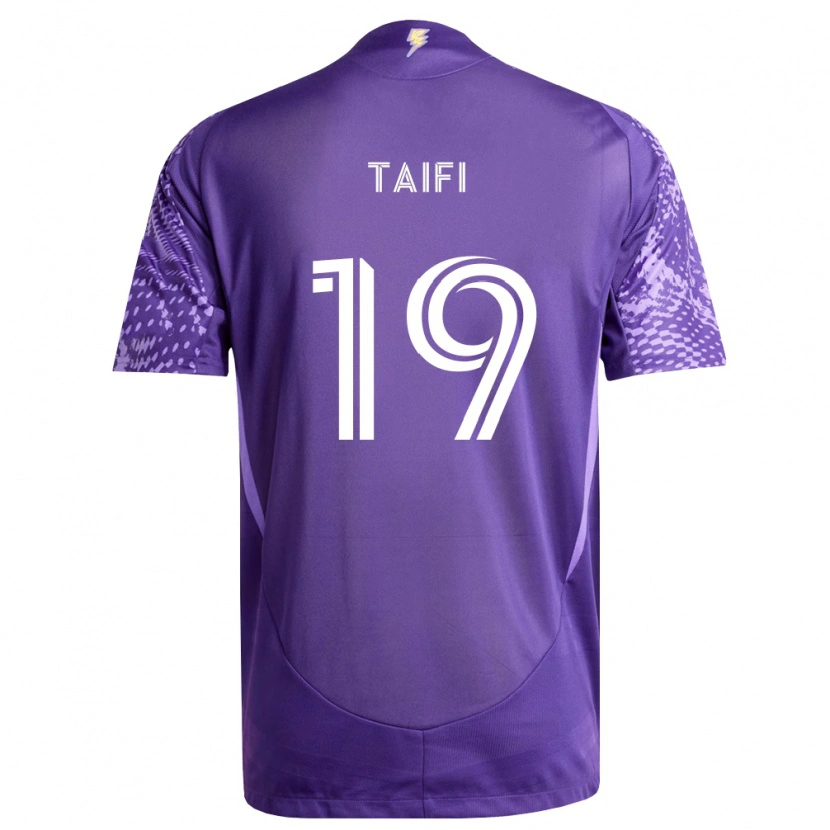 DanxenメンズZakaria Taifi#19紫白ホームシャツ2026/27ジャージーユニフォーム